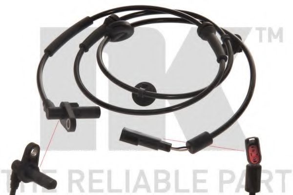 NK 292553 Датчик, частота вращения колеса для FORD (Форд) NK 292553 Датчик, частота вращения колеса для FORD (Форд)