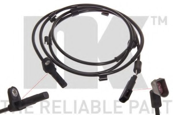 NK 292554 Датчик, частота вращения колеса для FORD (Форд) NK 292554 Датчик, частота вращения колеса для FORD (Форд)