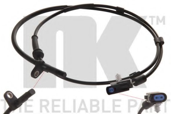 NK 292555 Датчик, частота вращения колеса для FORD (Форд) NK 292555 Датчик, частота вращения колеса для FORD (Форд)