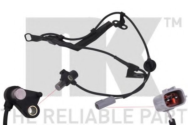 NK 293212 Датчик, частота вращения колеса для MAZDA 323 F/P VI (Мазда 323 ф/п vи) NK 293212 Датчик, частота вращения колеса для MAZDA 323 F/P VI (Мазда 323 ф/п vи)