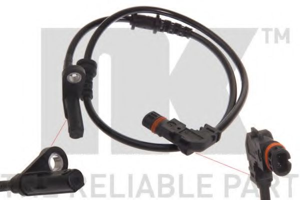 NK 293343 Датчик, частота вращения колеса для MERCEDESBENZ (Мерседес бенц) NK 293343 Датчик, частота вращения колеса для MERCEDESBENZ (Мерседес бенц)