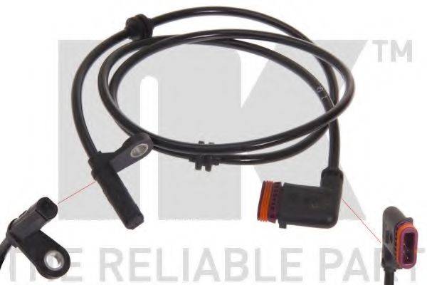 NK 293344 Датчик, частота вращения колеса для MERCEDESBENZ (Мерседес бенц) NK 293344 Датчик, частота вращения колеса для MERCEDESBENZ (Мерседес бенц)