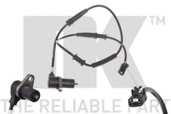 NK 293401 Датчик, частота вращения колеса для HYUNDAI ACCENT II (Хендай Акцент 2) NK 293401 Датчик, частота вращения колеса для HYUNDAI ACCENT II (Хендай Акцент 2)