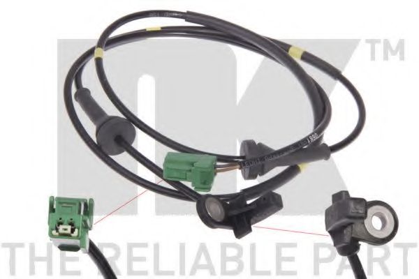 NK 294802 Датчик, частота вращения колеса для VOLVO S60 I (Вольво S60 1) NK 294802 Датчик, частота вращения колеса для VOLVO S60 I (Вольво S60 1)