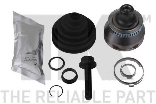 NK 514765 Шарнирный комплект, приводной вал для AUDI (Ауди) NK 514765 Шарнирный комплект, приводной вал для AUDI (Ауди)