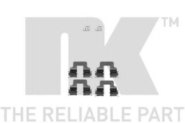 NK 7910245 Комплектующие, колодки дискового тормоза для FIAT 500 C (Фиат 500 c) NK 7910245 Комплектующие, колодки дискового тормоза для FIAT 500 C (Фиат 500 c)