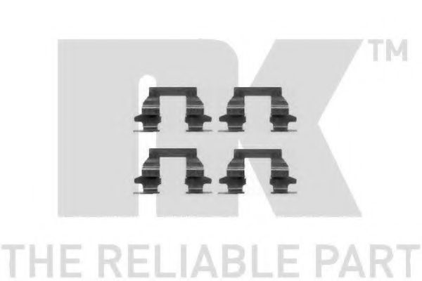 NK 7922625 Комплектующие, колодки дискового тормоза для RENAULT KOLEOS (Рено Колеос) NK 7922625 Комплектующие, колодки дискового тормоза для RENAULT KOLEOS (Рено Колеос)