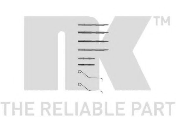 NK 7923044 Комплектующие, колодки дискового тормоза для IVECO DAILY II (Ивеко Даилъ 2) NK 7923044 Комплектующие, колодки дискового тормоза для IVECO DAILY II (Ивеко Даилъ 2)