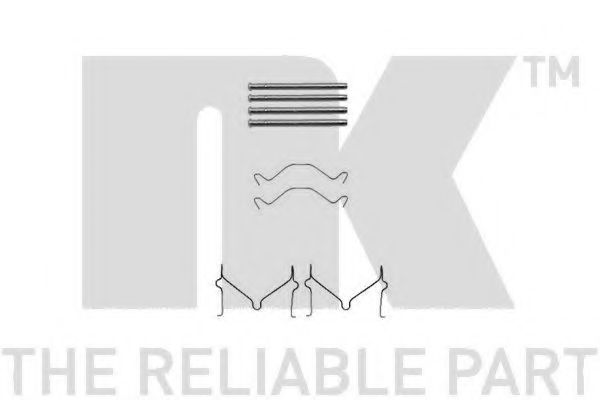 NK 79321209 Комплектующие, колодки дискового тормоза для KIA RIO (Киа Рио) NK 79321209 Комплектующие, колодки дискового тормоза для KIA RIO (Киа Рио)