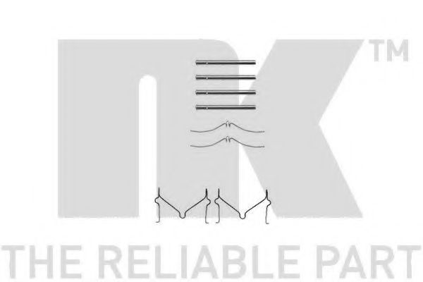 NK 7932126 Комплектующие, колодки дискового тормоза для MAZDA 323 C IV (Мазда 323 c иv) NK 7932126 Комплектующие, колодки дискового тормоза для MAZDA 323 C IV (Мазда 323 c иv)