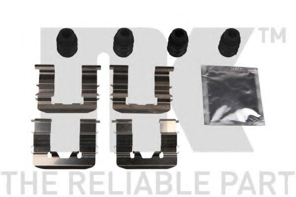 NK 79341893 Комплектующие, колодки дискового тормоза для HYUNDAI I20 (Хендай И20)