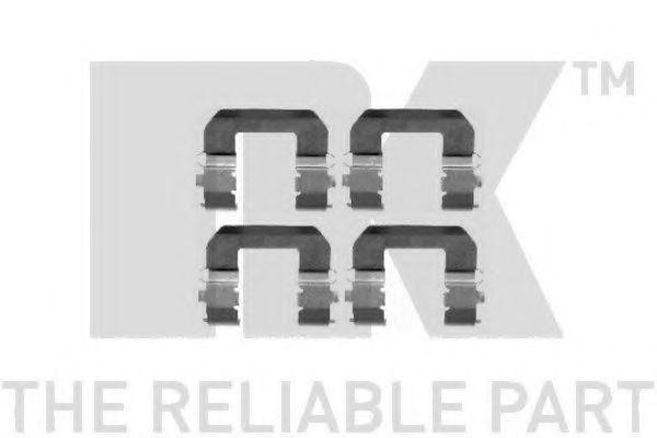 NK 7934617 Комплектующие, колодки дискового тормоза для KIA (Киа) NK 7934617 Комплектующие, колодки дискового тормоза для KIA (Киа)