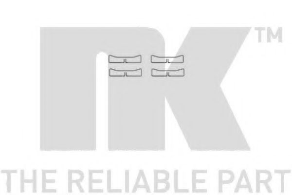 NK 7935691 Комплектующие, колодки дискового тормоза для KIA (Киа) NK 7935691 Комплектующие, колодки дискового тормоза для KIA (Киа)