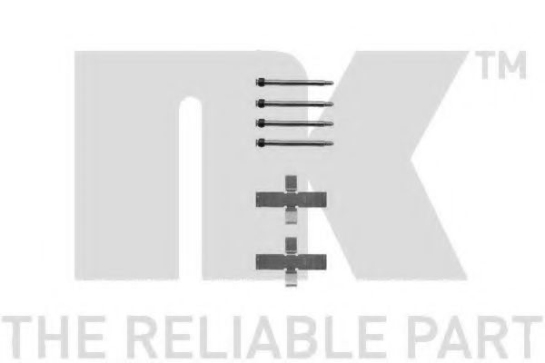 NK 7936040 Комплектующие, колодки дискового тормоза для BMW 7 (Бмв 7) NK 7936040 Комплектующие, колодки дискового тормоза для BMW 7 (Бмв 7)