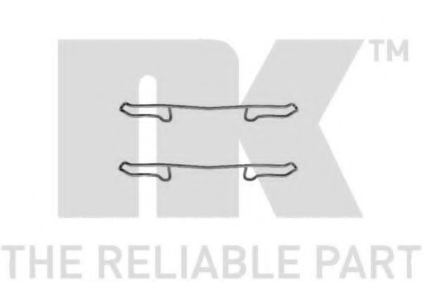 NK 7936100 Комплектующие, колодки дискового тормоза для DAEWOO LANOS / SENS (Дэу Ланос / сэнс) NK 7936100 Комплектующие, колодки дискового тормоза для DAEWOO LANOS / SENS (Дэу Ланос / сэнс)