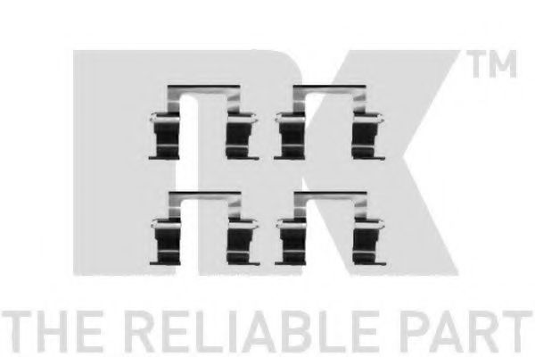 NK 7936274 Комплектующие, колодки дискового тормоза для OPEL FRONTERA A (Опель Фронтера а) NK 7936274 Комплектующие, колодки дискового тормоза для OPEL FRONTERA A (Опель Фронтера а)