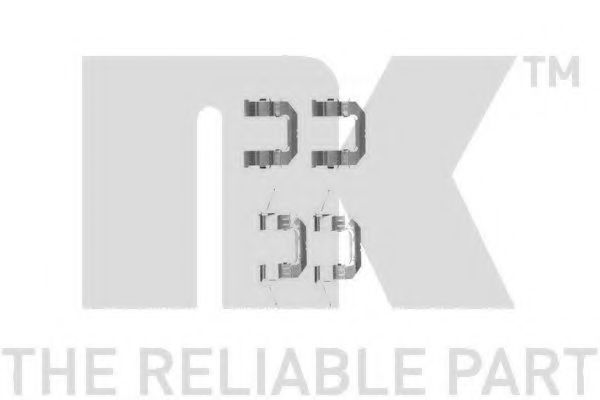 NK 79391722 Комплектующие, колодки дискового тормоза для RENAULT KOLEOS (Рено Колеос) NK 79391722 Комплектующие, колодки дискового тормоза для RENAULT KOLEOS (Рено Колеос)