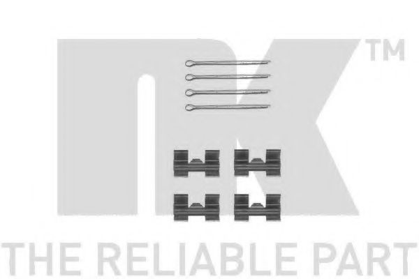 NK 7940969 Комплектующие, колодки дискового тормоза для IVECO DAILY II (Ивеко Даилъ 2) NK 7940969 Комплектующие, колодки дискового тормоза для IVECO DAILY II (Ивеко Даилъ 2)