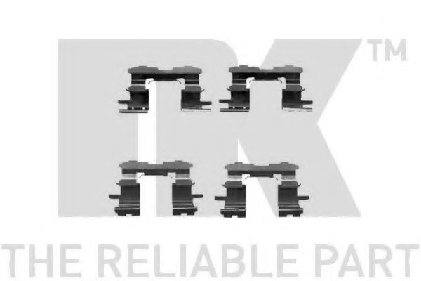 NK 79451631 Комплектующие, колодки дискового тормоза для TOYOTA (Тойота/тоета) NK 79451631 Комплектующие, колодки дискового тормоза для TOYOTA (Тойота/тоета)