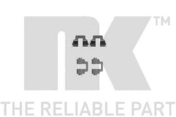 NK 79481712 Комплектующие, колодки дискового тормоза для FORD KUGA I (Форд Куга 1) NK 79481712 Комплектующие, колодки дискового тормоза для FORD KUGA I (Форд Куга 1)