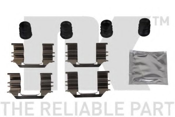 NK 79501888 Комплектующие, колодки дискового тормоза для CHEVROLET (Шевроле) NK 79501888 Комплектующие, колодки дискового тормоза для CHEVROLET (Шевроле)