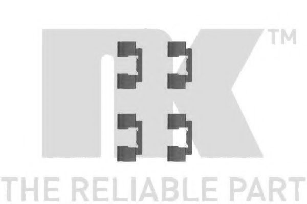 NK 79931732 Комплектующие, колодки дискового тормоза для CHRYSLER (Крайслер) NK 79931732 Комплектующие, колодки дискового тормоза для CHRYSLER (Крайслер)