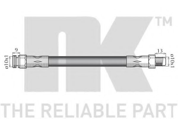 NK 854303 Тормозной шланг для SKODA (Шкода) NK 854303 Тормозной шланг для SKODA (Шкода)
