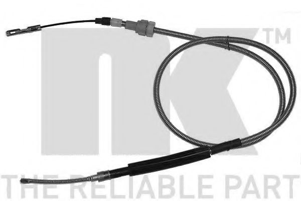 NK 902542 Трос, стояночная тормозная система для FORD ESCORT III (Форд Эсcорт 3) NK 902542 Трос, стояночная тормозная система для FORD ESCORT III (Форд Эсcорт 3)