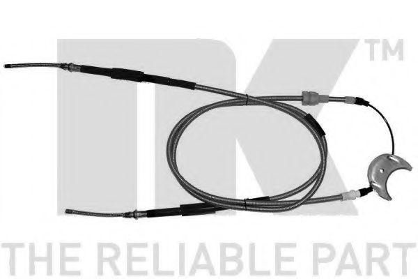 NK 902557 Трос, стояночная тормозная система для FORD ESCORT III (Форд Эсcорт 3) NK 902557 Трос, стояночная тормозная система для FORD ESCORT III (Форд Эсcорт 3)