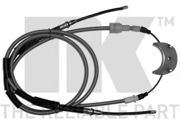 NK 902568 Трос, стояночная тормозная система для FORD ORION II (Форд Орион 2) NK 902568 Трос, стояночная тормозная система для FORD ORION II (Форд Орион 2)