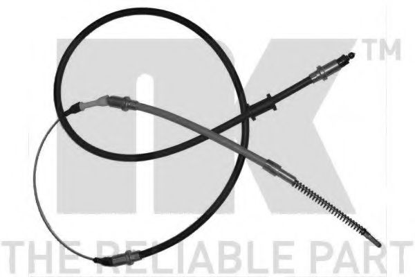 NK 903654 Трос, стояночная тормозная система для OPEL ASCONA C (Опель Асcона c) NK 903654 Трос, стояночная тормозная система для OPEL ASCONA C (Опель Асcона c)