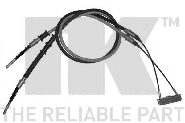 NK 903679 Трос, стояночная тормозная система для OPEL (Опель) NK 903679 Трос, стояночная тормозная система для OPEL (Опель)