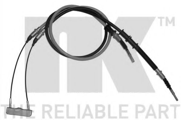 NK 903688 Трос, стояночная тормозная система для OPEL (Опель) NK 903688 Трос, стояночная тормозная система для OPEL (Опель)