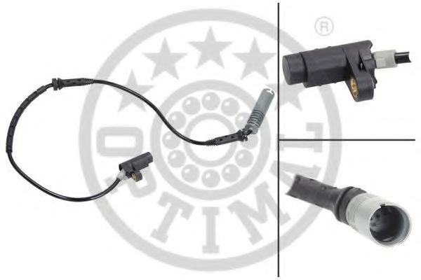 OPTIMAL 06-S001 Датчик, частота вращения колеса для BMW 7 (Бмв 7) OPTIMAL 06-S001 Датчик, частота вращения колеса для BMW 7 (Бмв 7)