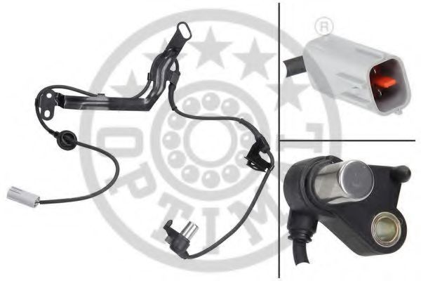 OPTIMAL 06-S100 Датчик, частота вращения колеса для MAZDA 323 F/P VI (Мазда 323 ф/п vи) OPTIMAL 06-S100 Датчик, частота вращения колеса для MAZDA 323 F/P VI (Мазда 323 ф/п vи)