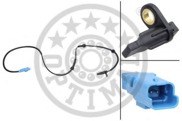 OPTIMAL 06-S129 Датчик, частота вращения колеса для CITROëN (Cитроëн) OPTIMAL 06-S129 Датчик, частота вращения колеса для CITROëN (Cитроëн)