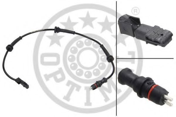 OPTIMAL 06-S132 Датчик, частота вращения колеса для RENAULT (Рено) OPTIMAL 06-S132 Датчик, частота вращения колеса для RENAULT (Рено)