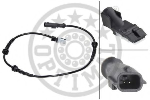 OPTIMAL 06-S159 Датчик, частота вращения колеса для DACIA SANDERO (Дача Сандэро) OPTIMAL 06-S159 Датчик, частота вращения колеса для DACIA SANDERO (Дача Сандэро)