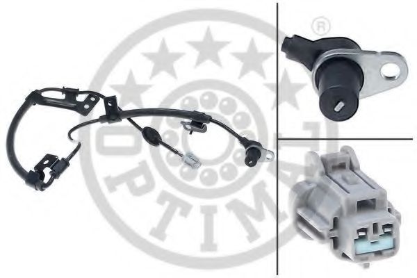 OPTIMAL 06-S237 Датчик, частота вращения колеса для NISSAN PRIMERA (Ниссан Примера) OPTIMAL 06-S237 Датчик, частота вращения колеса для NISSAN PRIMERA (Ниссан Примера)