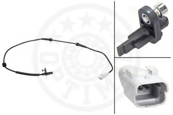 OPTIMAL 06-S279 Датчик, частота вращения колеса для CITROËN C4 PICASSO I (CитроËн С4 пикассо 1) OPTIMAL 06-S279 Датчик, частота вращения колеса для CITROËN C4 PICASSO I (CитроËн С4 пикассо 1)
