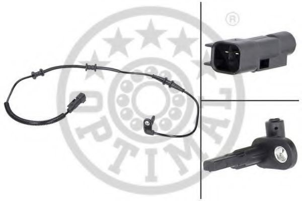 OPTIMAL 06-S326 Датчик, частота вращения колеса для OPEL (Опель) OPTIMAL 06-S326 Датчик, частота вращения колеса для OPEL (Опель)