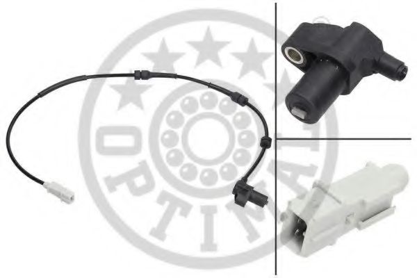 OPTIMAL 06-S531 Датчик, частота вращения колеса для CITROËN EVASION (CитроËн Эвазион) OPTIMAL 06-S531 Датчик, частота вращения колеса для CITROËN EVASION (CитроËн Эвазион)