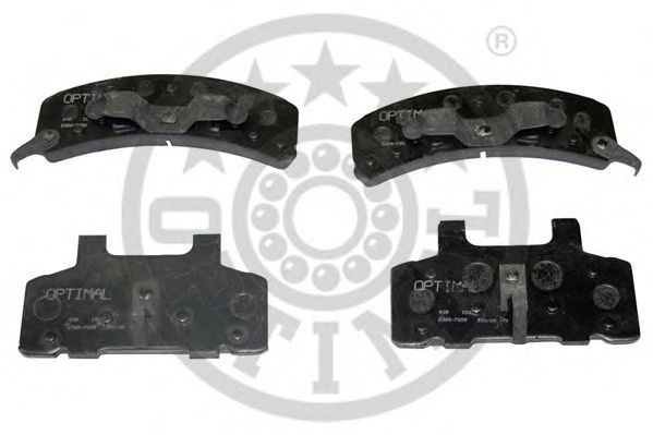 OPTIMAL 10014 Тормозные колодки для CHEVROLET C2500 (Шевроле C2500) OPTIMAL 10014 Тормозные колодки для CHEVROLET C2500 (Шевроле C2500)