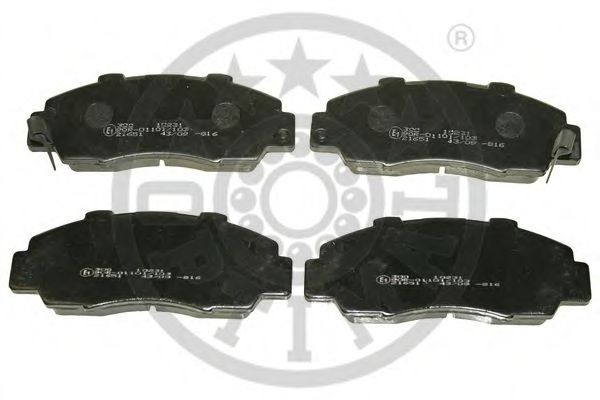 OPTIMAL 10231 Тормозные колодки для HONDA SHUTTLE (Хонда Шуттлэ) OPTIMAL 10231 Тормозные колодки для HONDA SHUTTLE (Хонда Шуттлэ)