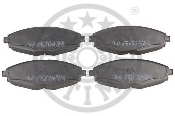 OPTIMAL 10313 Тормозные колодки для DAEWOO MATIZ (Дэу Матиз) OPTIMAL 10313 Тормозные колодки для DAEWOO MATIZ (Дэу Матиз)