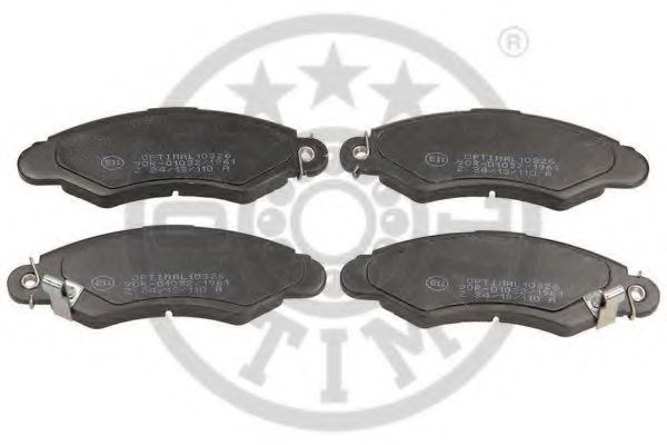 OPTIMAL 10326 Тормозные колодки для SUBARU JUSTY II (Субару Жустъ 2) OPTIMAL 10326 Тормозные колодки для SUBARU JUSTY II (Субару Жустъ 2)