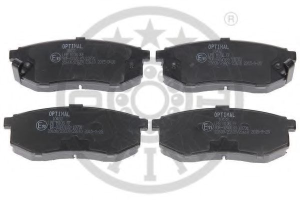 OPTIMAL 10432 Тормозные колодки для HYUNDAI GALLOPER II (Хендай Галлопэр 2)
