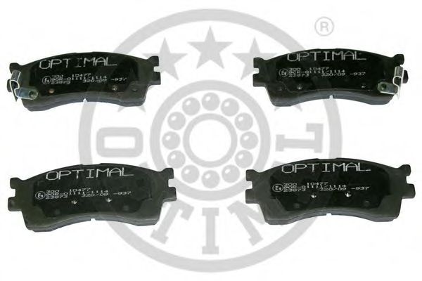 OPTIMAL 10477 Тормозные колодки для KIA MENTOR (Киа Мэнтор) OPTIMAL 10477 Тормозные колодки для KIA MENTOR (Киа Мэнтор)