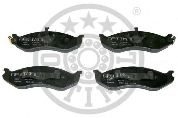 OPTIMAL 12020 Тормозные колодки для JEEP CHEROKEE (Джип Чироки) OPTIMAL 12020 Тормозные колодки для JEEP CHEROKEE (Джип Чироки)