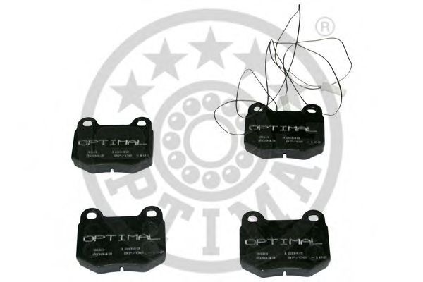 OPTIMAL 12048 Тормозные колодки для ALFA ROMEO RZ (Альфа ромео Рз) OPTIMAL 12048 Тормозные колодки для ALFA ROMEO RZ (Альфа ромео Рз)